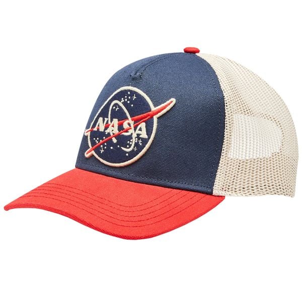 Czapka z daszkiem męska American Needle Valin NASA Cap. Niebieskie czapki męskie AMERICAN CLASSIC, bez wzorów, z bawełny, sportowe. W wyprzedaży za 132.45 zł.