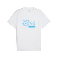 Koszulka OM. Białe t-shirty sportowe męskie Puma, bez ramiączek, do piłki nożnej. Za 196.00 zł.