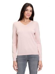 Betty Barclay Sweter w kolorze jasnoróżowym rozmiar: 46. Różowe swetry klasyczne damskie Betty Barclay, ze splotem, bez kołnierzyka. Za 86.45 zł.