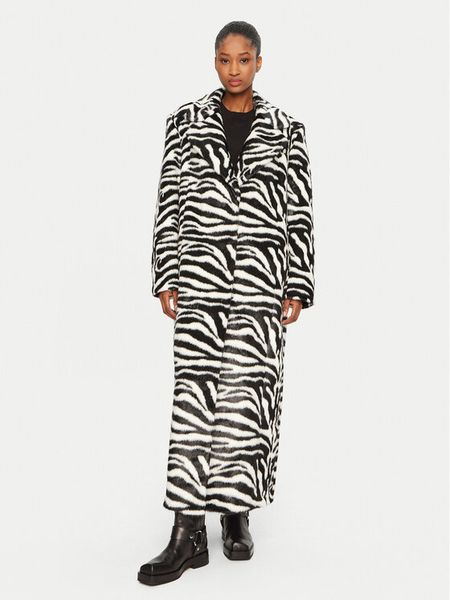 ROTATE Futro 1140202729 Czarny Regular Fit. Czarne futra damskie ROTATE. Za 1,879.00 zł.