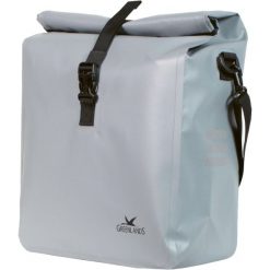 Pojedyncza Torba Rowerowa Urban Style Wodoodporna 2 - 23 Litry 31 X 50 X 15 Cm. Zielone torby męskie na ramię GREENLANDS, bez wzorów, bez dodatków. Za 229.80 zł.