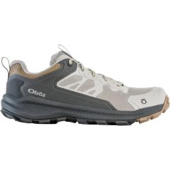 Buty trekkingowe Oboz Katabatic Low. Szare buty trekkingowe męskie OBOZ, z gumy, bez zapięcia, trekkingowe. Za 510.50 zł.