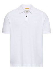 Camel Active Koszulka polo w kolorze białym rozmiar: M. Białe koszulki polo męskie Camel Active, m, bez wzorów, z bawełny, bez ramiączek. Za 140.20 zł.