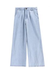 Coccodrillo Jeansy WC5123101HGJ Błękitny Wide Leg. Niebieskie spodnie dziewczęce COCCODRILLO, z bawełny. Za 89.99 zł.