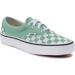 Tenisówki VANS - Era VN0A38FRVOV1 (Checkerboard) Neptune Gr. Białe trampki i tenisówki męskie Vans, bez wzorów, z gumy, bez zapięcia. W wyprzedaży za 209.00 zł.