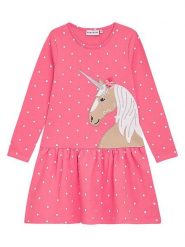 Danamade Sukienka "Feray" w kolorze różowym rozmiar: 110. Różowe sukienki damskie Danamade, na co dzień, bez wzorów, z bawełny, bez kołnierzyka, bez ramiączek, maxi, proste. Za 91.12 zł.