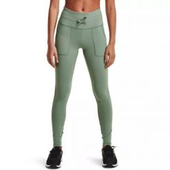 Legginsy damskie Under Armour Meridian + MI Cargo. Zielone legginsy damskie Under Armour, xs, bez wzorów. Za 139.99 zł.
