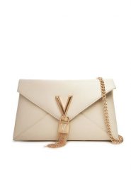 Valentino Torebka Stella VBS9AK17 Écru. Torebki klasyczne damskie Valentino, bez wzorów, ze skóry, wizytowe, bez kołnierzyka, bez ramiączek. Za 389.99 zł.