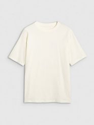 4F T-shirt oversize gładki damski - biały S. Białe t-shirty damskie 4f, s, bez wzorów, z bawełny, bez kołnierzyka. W wyprzedaży za 39.99 zł.