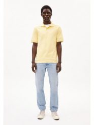 Armedangels Koszulka polo "Maario" w kolorze żółtym rozmiar: S. Żółte koszulki polo męskie ARMEDANGELS, s, bez wzorów, z bawełny, bez ramiączek. Za 117.73 zł.