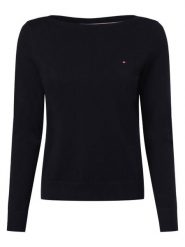 Tommy Hilfiger Sweter Kobiety niebieski, XL. Niebieskie swetry klasyczne damskie Tommy Hilfiger, xl, z dzianiny, bez kołnierzyka. Za 489.95 zł.