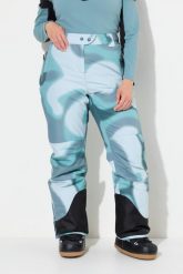 Damskie Spodnie narciarskie HYPRAR wodoodporne paski na rzep. Czerwone spodnie materiałowe damskie Ulla Popken, bez wzorów, z materiału, sportowe, plus size. Za 639.99 zł.