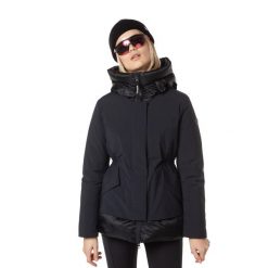 Kurtka zimowa damska Rossignol Stretch Flat. Czarne kurtki damskie Rossignol, l, bez wzorów, bez kaptura, narciarskie. Za 1,079.00 zł.