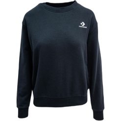 Bluza damskie Converse Foundation Crew. Czarne bluzy z kapturem damskie Converse, m, z bawełny. Za 290.00 zł.