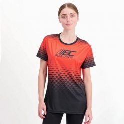 Damska koszulka oddychająca do biegania HYDRAPRO. Brązowe bluzki damskie BODYCROSS, bez wzorów, z materiału, bez kołnierzyka. Za 245.99 zł.