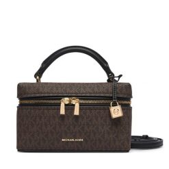 Torebka MICHAEL Michael Kors. Brązowe torebki klasyczne damskie MICHAEL Michael Kors, bez wzorów, bez dodatków. Za 1,019.00 zł.