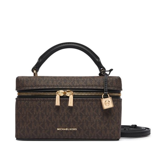 Torebka MICHAEL Michael Kors. Brązowe torebki klasyczne damskie MICHAEL Michael Kors, bez wzorów, bez dodatków. Za 1,019.00 zł.