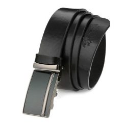Zestaw męski skórzany premium Beltimore portfel pasek T94 : Kolory - czarny, Rozmiar pasków - r.90-105 cm. Czarne paski męskie bez wzorów. Za 137.49 zł.
