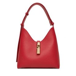 Torebka Furla. Czerwone torebki klasyczne damskie Furla, bez wzorów, bez dodatków. Za 1,319.00 zł.