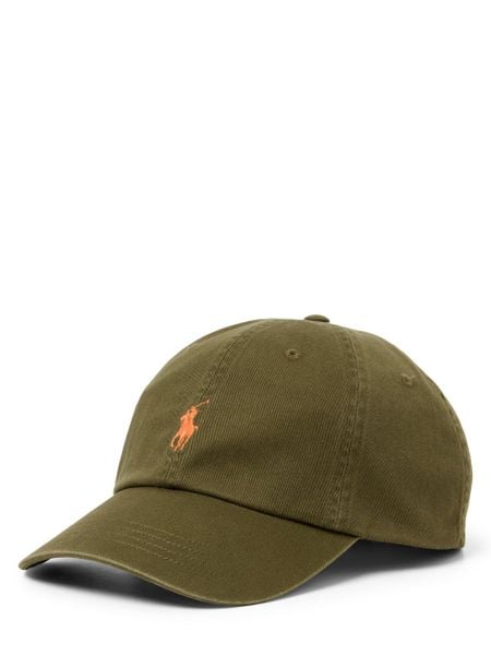 Polo Ralph Lauren czapka z daszkiem Kobiety Bawełna zielony, ONE SIZE. Zielone czapki z daszkiem damskie Polo Ralph Lauren, bez wzorów, z bawełny. Za 329.95 zł.