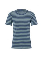 Brookshire Koszulka Kobiety Bawełna niebieski, S. Niebieskie t-shirty damskie brookshire, s, bez wzorów, z bawełny, bez kołnierzyka. Za 79.95 zł.