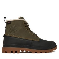 Trapery Palladium. Zielone trapery damskie Palladium, bez obcasa. Za 699.99 zł.