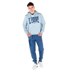 Męska bluza z kapturem Leone 1947 Apparel. Brązowe bluzy sportowe męskie LEONE 1947 APPAREL, bez wzorów, z tkaniny, sportowe, bez kołnierzyka, bez ramiączek. W wyprzedaży za 139.75 zł.
