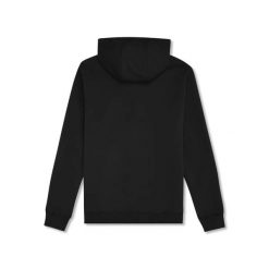 Bluza z kapturem Fila Rivoli. Czarne bluzy sportowe męskie Fila, bez wzorów, z materiału, eleganckie, bez kołnierzyka, bez ramiączek. Za 270.99 zł.