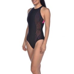 Strój kąpielowy damski jednoczęściowy sportowy Arena Bodylift Elisa. Czarne stroje jednoczęściowe damskie Arena, s, bez wzorów. Za 191.98 zł.