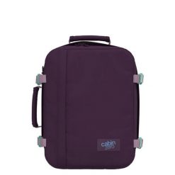 Plecak do samolotu CabinZero Mini 28L - midnight purple. Fioletowe plecaki damskie CABINZERO, bez wzorów. Za 238.99 zł.
