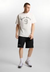 Koszulka sportowa męska Prosto Nine z krótkim rękawem. Białe t-shirty sportowe męskie Prosto., m, z bawełny, bez ramiączek. Za 164.99 zł.
