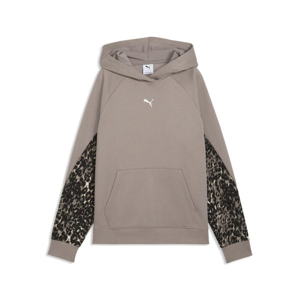 Damska bluza z kapturem PUMA Sport Animal PUMA. Szare bluzy sportowe damskie Puma, na jesień, xl, z bawełny. Za 249.00 zł.