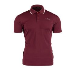 Koszulka męska polo Nert 1. Brązowe koszulki polo męskie Bergson, m, bez wzorów, bez ramiączek. Za 69.00 zł.