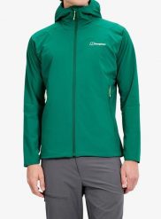 Kurtka softshell męska Berghaus Ridge Roamer Lite Jkt. Zielone kurtki męskie Berghaus, m, bez wzorów, z materiału, bez kaptura. Za 637.99 zł.