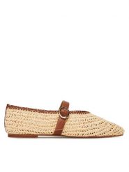Aldo Baleriny Quincey 13967612 Beżowy. Brązowe baleriny damskie Aldo, bez wzorów, z tworzywa sztucznego, bez obcasa. Za 299.99 zł.