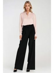 Nife Bluzka w kolorze jasnoróżowym rozmiar: 36. Różowe bluzki damskie Nife, bez wzorów, bez kołnierzyka, bez ramiączek. Za 156.61 zł.