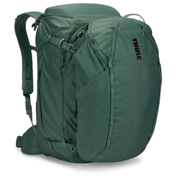 Plecak podróżny Thule Landmark Travel Pack 60L - hazy green. Zielone plecaki damskie Thule, bez wzorów, sportowe. Za 916.29 zł.