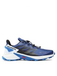 Salomon Buty do biegania Supercross 4 L47315700 Niebieski. Niebieskie obuwie do biegania damskie Salomon. Za 379.99 zł.