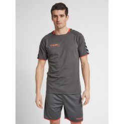 Koszulka do piłki ręcznej męska Hummel hml AUTHENTIC training. Szare t-shirty sportowe męskie HUMMEL, m, bez ramiączek, do piłki nożnej. Za 127.50 zł.