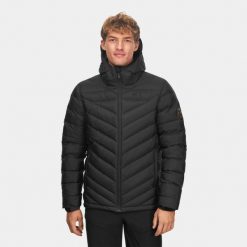 Kurtka męska puchowa Alpinus Monviso puch kaczy. Niebieskie kurtki męskie Alpinus, m, bez wzorów, z puchu, sportowe, bez kaptura. Za 699.00 zł.