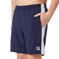 Spodnie treningowe męskie Fila FBM2415011501. Niebieskie spodnie dresowe męskie Fila, bez wzorów, z dresówki. Za 362.00 zł.
