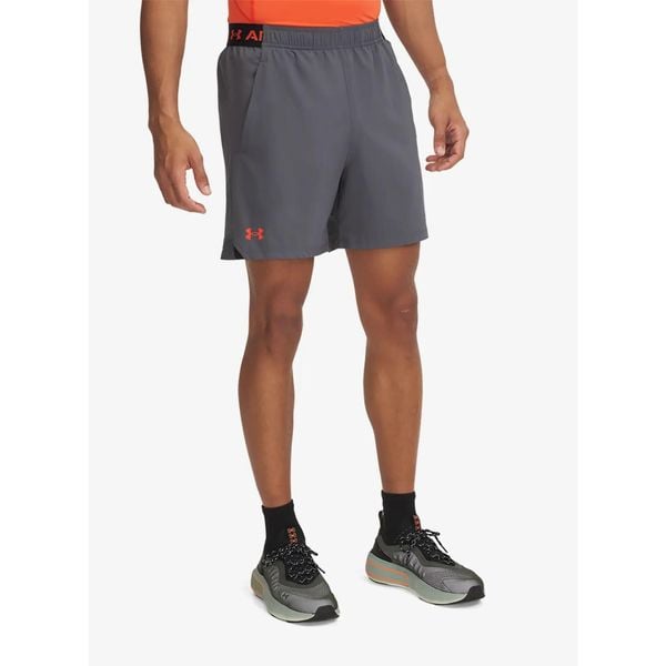 Spodenki męskie Under Armour Vanish Woven 6in Shorts. Szare szorty sportowe męskie Under Armour, l, na fitness i siłownię. Za 191.50 zł.