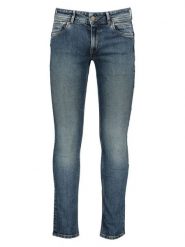 Pepe Jeans Dżinsy - Slim fit - w kolorze niebieskim rozmiar: W30/L32. Niebieskie jeansy damskie Pepe Jeans. Za 196.24 zł.