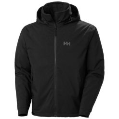 Kurtka wodoodporna Helly Hansen Victor INS. Czarne kurtki męskie Helly Hansen, m, bez wzorów, bez kaptura, narciarskie. Za 802.00 zł.