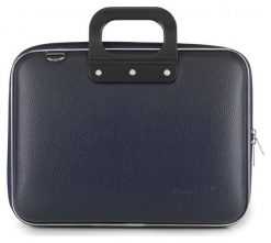 Torba Bombata Classic 13''-14'' dark blue. Niebieskie torby na laptopa damskie Bombata, bez wzorów. Za 249.00 zł.