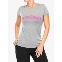 Koszulka damska Sensor Merino Active PT Tee S/S. Szare bluzki sportowe damskie Sensor, s, bez wzorów, bez ramiączek. Za 277.99 zł.