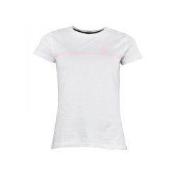 Koszulka damska Peak Mountain Aurelie. Czerwone t-shirty damskie Peak Mountain, xl, bez wzorów, z bawełny, bez kołnierzyka. Za 83.00 zł.