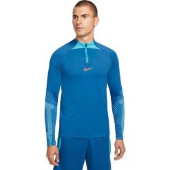Bluza treningowa męska Nike Dri-FIT Strike Drill Top. Niebieskie bluzy bez kaptura męskie Nike, m. W wyprzedaży za 220.25 zł.