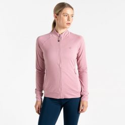 Bluza turystyczna damska Energise. Fioletowe bluzy bez kaptura damskie Dare 2b. W wyprzedaży za 199.99 zł.