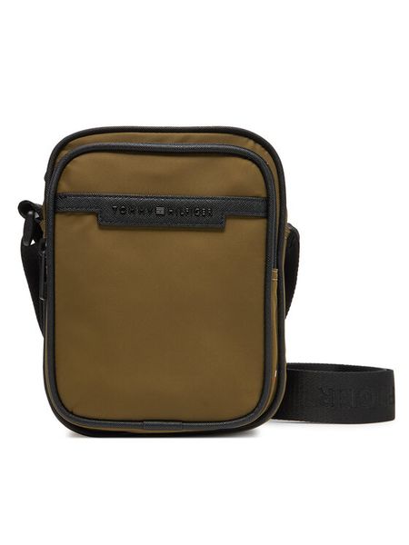 Tommy Hilfiger Saszetka Th Repreve Mini Reporter AM0AM13465 Brązowy. Brązowe saszetki męskie Tommy Hilfiger, z materiału. Za 159.99 zł.